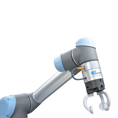 工業用ロボットUR5の普遍的なロボティック腕6の軸線のグリッパーの機械類の企業装置の一突きおよび場所機械