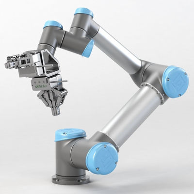 工業用ロボットUR5の普遍的なロボティック腕6の軸線のグリッパーの機械類の企業装置の一突きおよび場所機械
