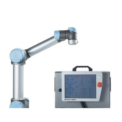 工業用ロボットUR5の共同のロボット自在継手6の軸線のロボット腕Cobot