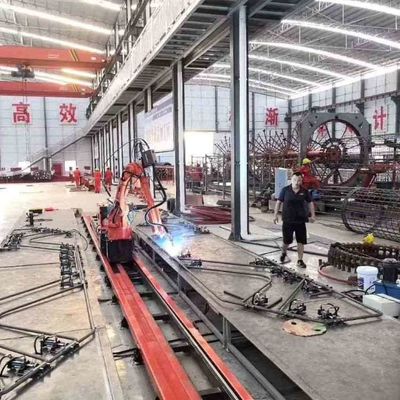 溶接のロボティック腕6の軸線の中国QJRH4-1Aのロボット溶接トーチの溶接ロボット