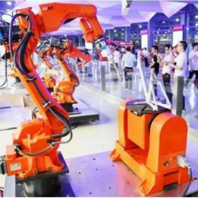 自動溶接ロボットQJR6-1400H 知的溶接ロボットのためのCNGBS溶接ポジショナー