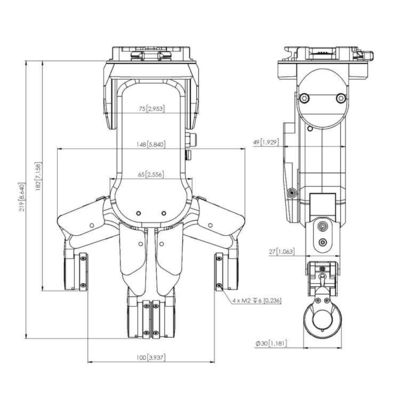 スマートロボットグリッパー RG2-FT 産業ロボット自動化のための協働ロボット腕