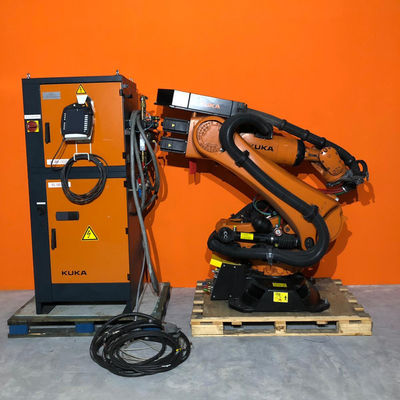 Kukaパレット工業用ロボットの腕6の軸線KR 240のグリッパーのスマートなロボットが付いている240Kg PalletizerのロボットのR3330ペイロード