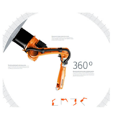 16のKgのロボット腕の一突きおよび場所機械の6車輪軸のKukaのペイロードが付いているKukaの工業用ロボットのロボット グリッパー