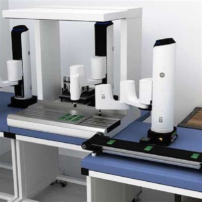 Scara Robot 中国 M1 コボットとして視覚的な分類自動化のためのグリッパー付き協働ロボット