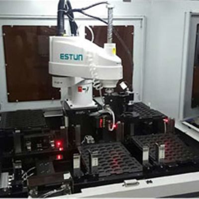 4軸線のアセンブリ工業用ロボットのためのロボティック腕ER3-400-SR Scaraのロボット
