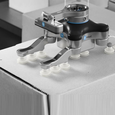 Onrobot RG2の適用範囲が広い2つの指のハンの小妖精UR Aubo Cobotのための2打撃が付いている空気の部品のロボット グリッパー