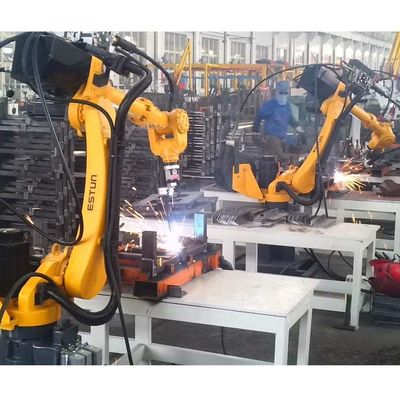 ミグ溶接のロボットとして溶接のための溶接ロボット6の軸線ER6-1600のロボティック腕