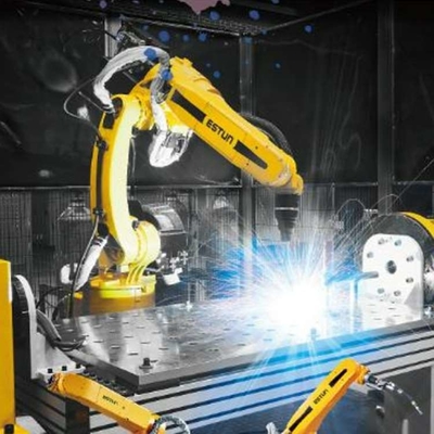 ロボティック溶接機ER15-3500の溶接ロボットのペイロード15kgミグ溶接のロボット