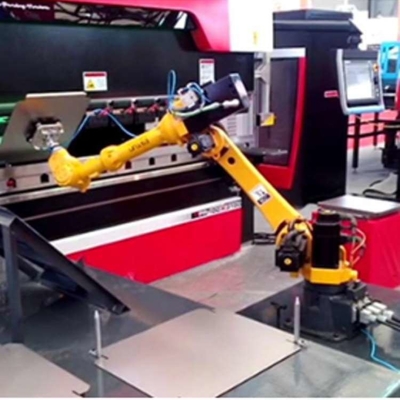 CNCの腕6の軸線のロボットとして産業ロボティック腕ER80-2565-BDの曲がるロボット