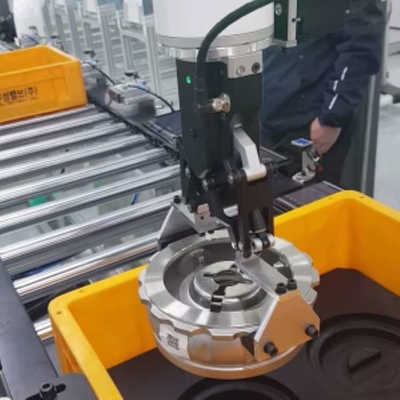 自動コボット処理のためのCNGBS6軸ロボットアームを持つ3指サーボ電気グリッパーCGC-80