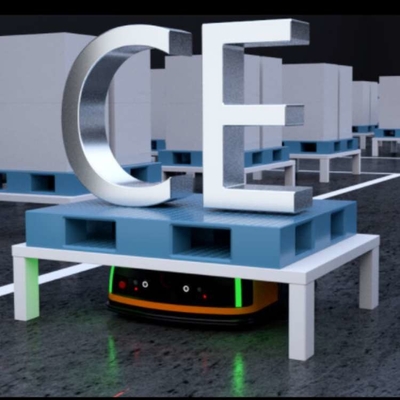AGVとして自動化された材料処理のためのCNGBSコボットロボット付きモバイルAGVロボットQ2L-300A
