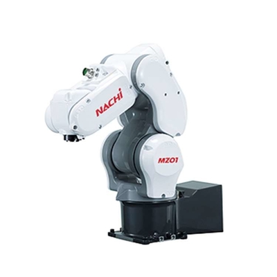 密集した工業用ロボットとしてロボティック腕MZ01-01のロボット腕6の軸線の処理