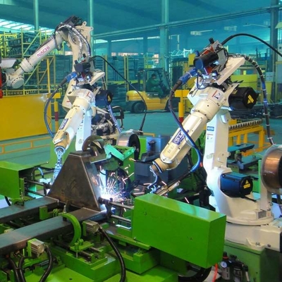 アルクウェルダー DM500 重量 51kg ロボットアーム付き ウェルディングステーション自動化 他のアルクウェルダーと同様に