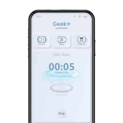 Geek+ AGVのロボット紫外線のスマートな紫外線消毒のロボット公衆衛生の保護者