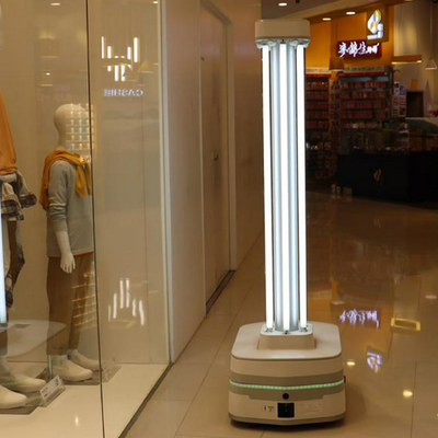 Geek+ AGVのロボット紫外線のスマートな紫外線消毒のロボット公衆衛生の保護者