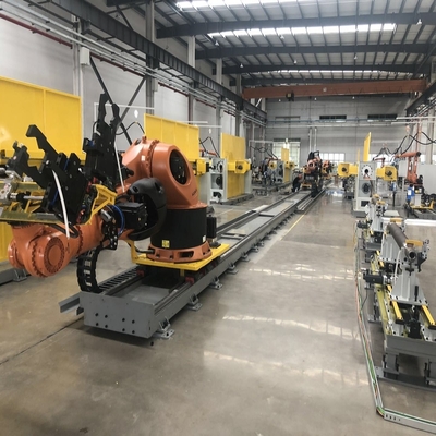 ABB KUKA FANUC Yaskawa川崎NACHIのロボット腕のための5000kgペイロードのロボット柵