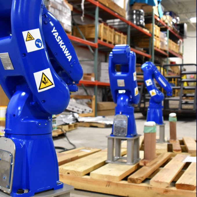製粉のマニピュレーターの腕の上昇の一突きのためのYaskawa MOTOMAN GP8の工業用ロボット 2