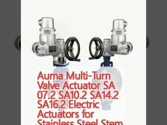 Auma 多回転バルブアクチュエータ SA 07.2 SA10.2 SA14.2 SA16.2 ステンレス鋼の電気アクチュエータ ステンレス鋼の気圧制御バルブ キストーン F9シリーズバタフライバルブ